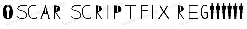 Oscar Script Fix Reg字体转换